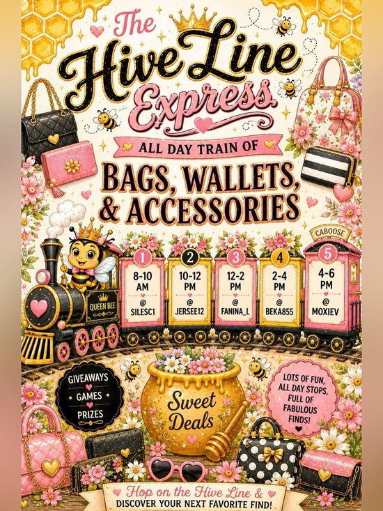 Handbags - Hive Line Express Bags & Accessories Train
